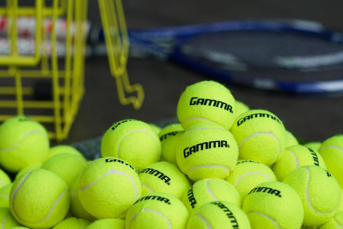 Sports Pressureless Tennis Balls Box - Ideal for Practice, Teaching, and Training with High-Visbility Felt - Indoor and Outdoor Court Play - 48 and 75 Pack Sizes