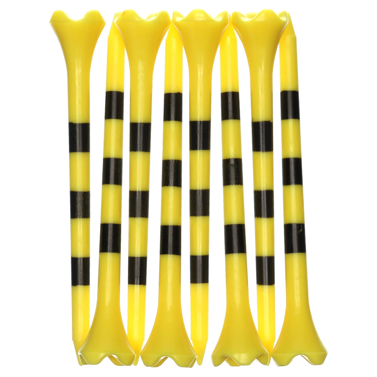 Pride Performance 3-1/4" Striped Fruit Mix Plastic Golf Tee, 25 Count