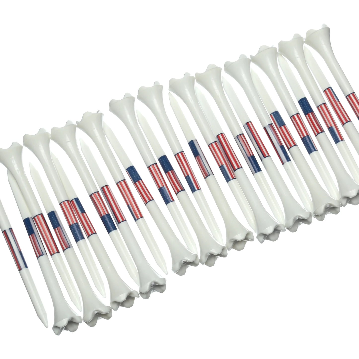 Pride Performance Flag Plastic Golf Tees 3.25", 25 Count