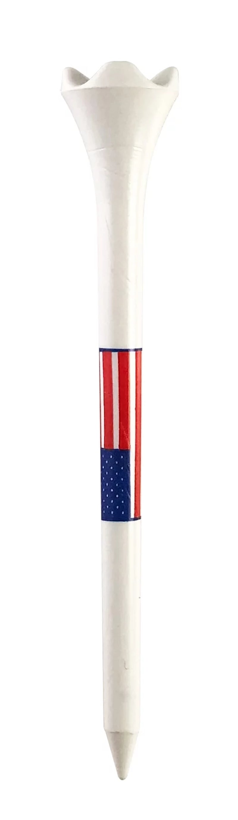 Pride Performance Flag Plastic Golf Tees 3.25", 25 Count
