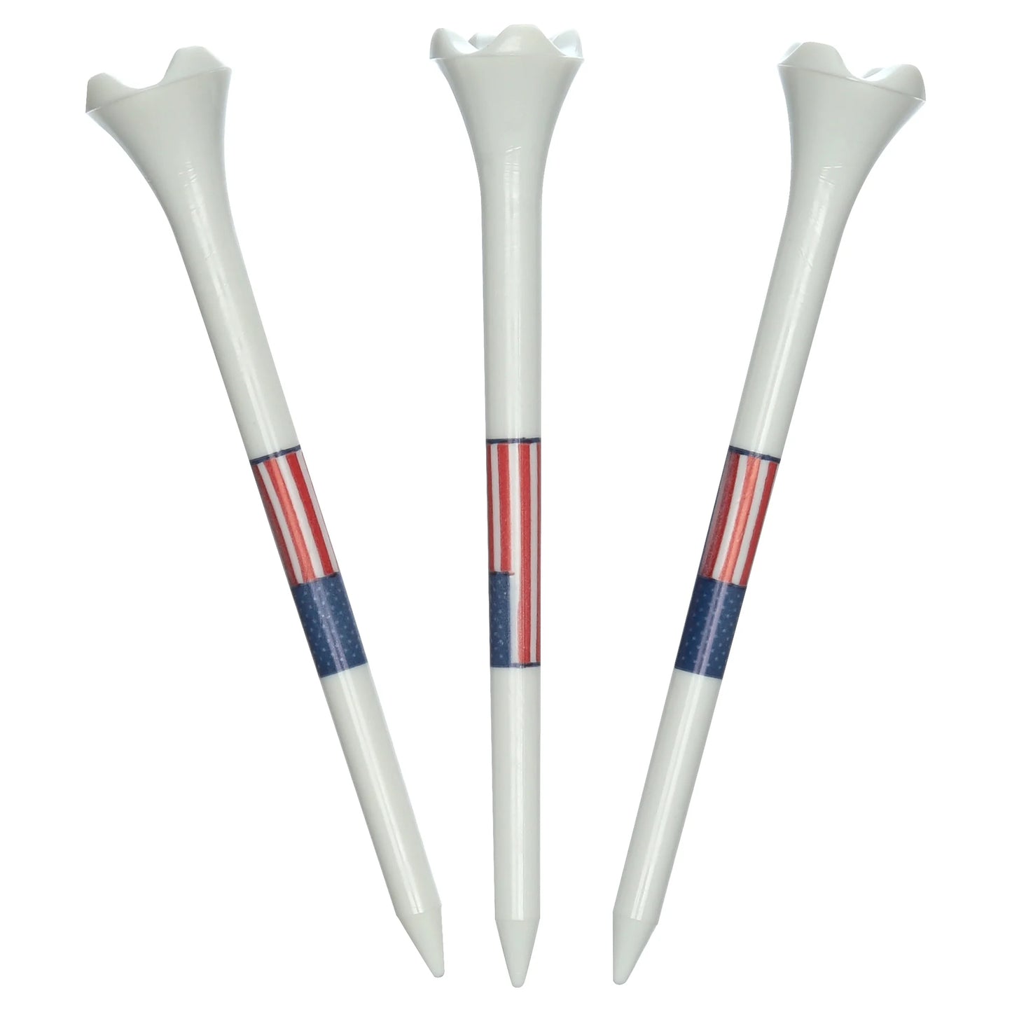 Pride Performance Flag Plastic Golf Tees 3.25", 25 Count