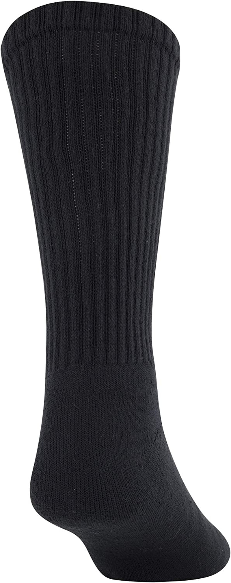 Mens 656S Cotton Crew Athletic Socks, Multipairs