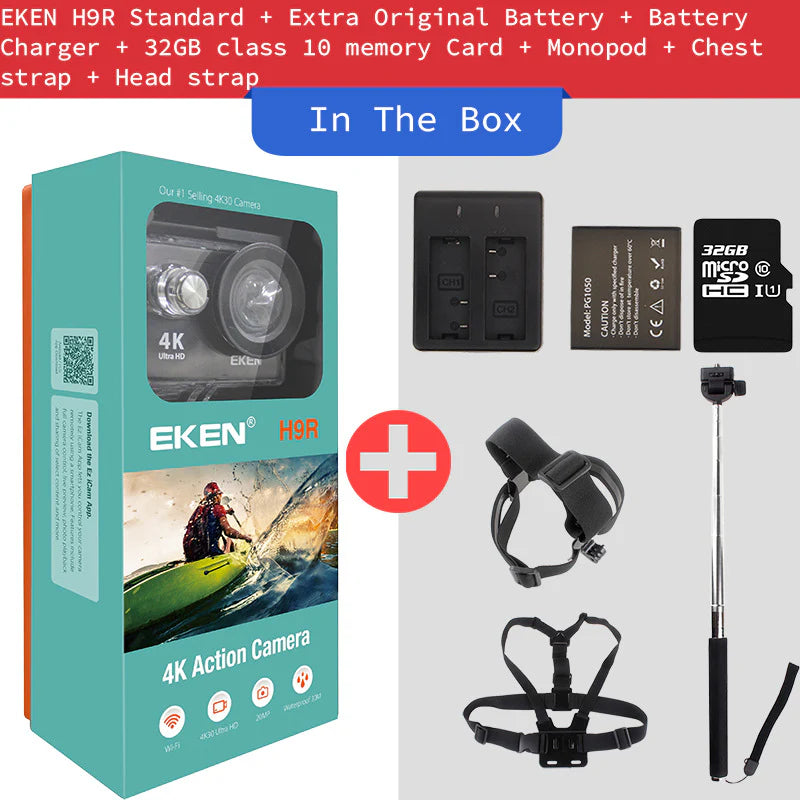 X7 Adventure Cam Extreme Weatherproof HD Stabilization
