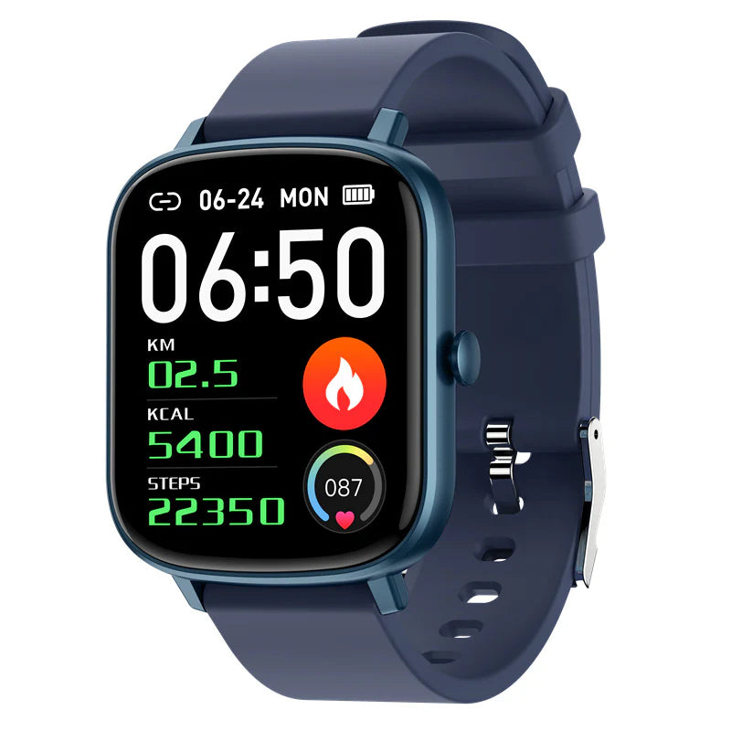 Fitness Tracker with Heartbeat Tracking and Various Workout Options