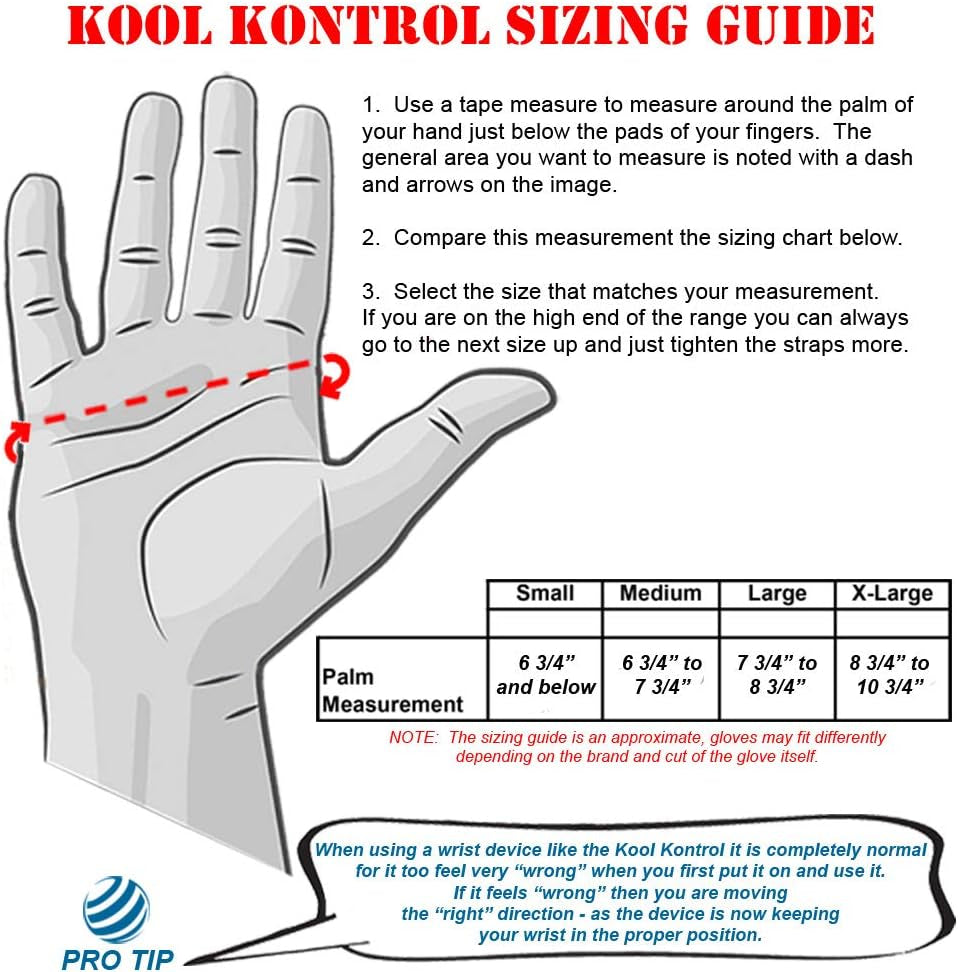 .Com Kool Kontrol Bowling Wrist Positioner
