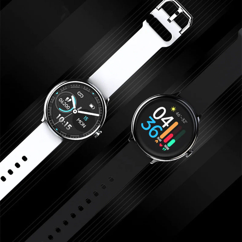 360° Complete Touch Smart Wristband Pulse Tracker Step Counter Call Band