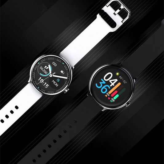 360° Complete Touch Smart Wristband Pulse Tracker Step Counter Call Band