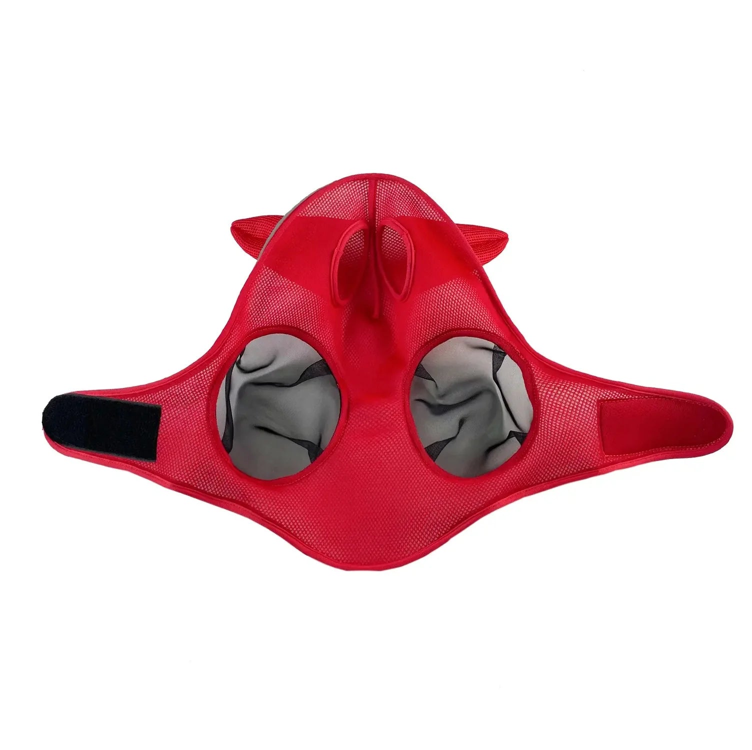 Breathable Mesh Horse Fly Mask with Dust - Proof & Reflective Strip Design