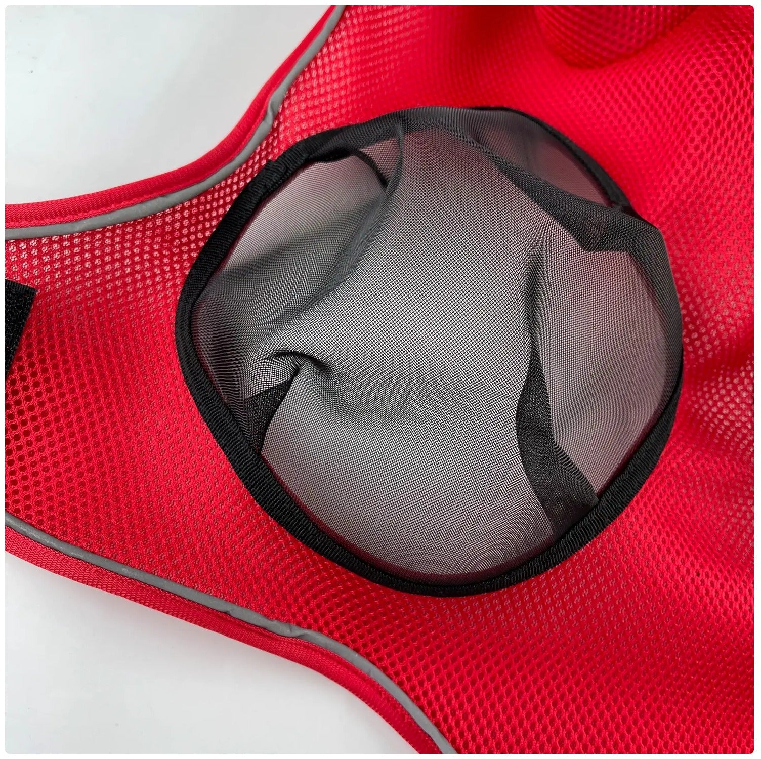 Breathable Mesh Horse Fly Mask with Dust - Proof & Reflective Strip Design