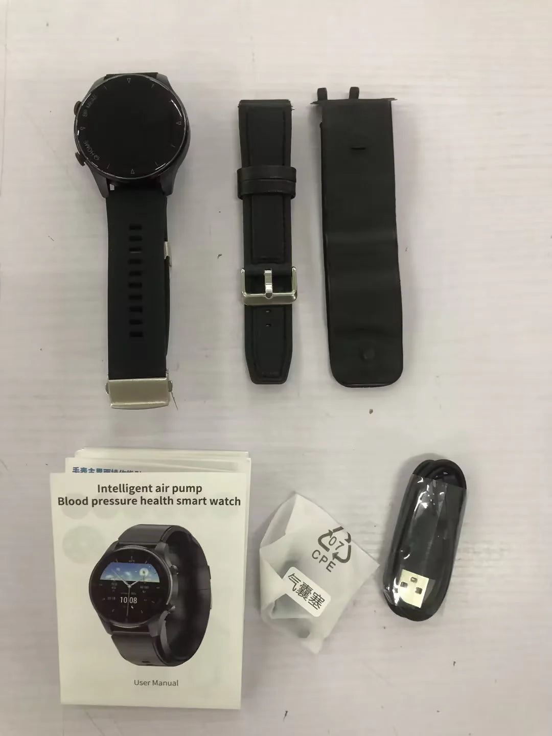 Vital Signs Tracker Oxygen Level Pulse Respiration Sleep Fitness Smart Wristband