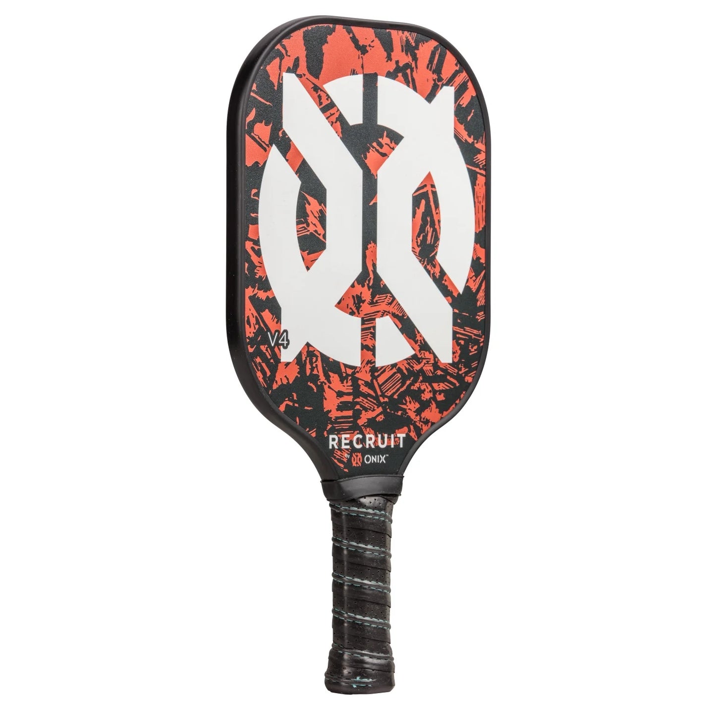 (3 Pack) Recruit by  Pickleball Polypropylene Core V4 Paddle for All Ages and Skill Levels, Orange/Black, 7.6 Oz, New