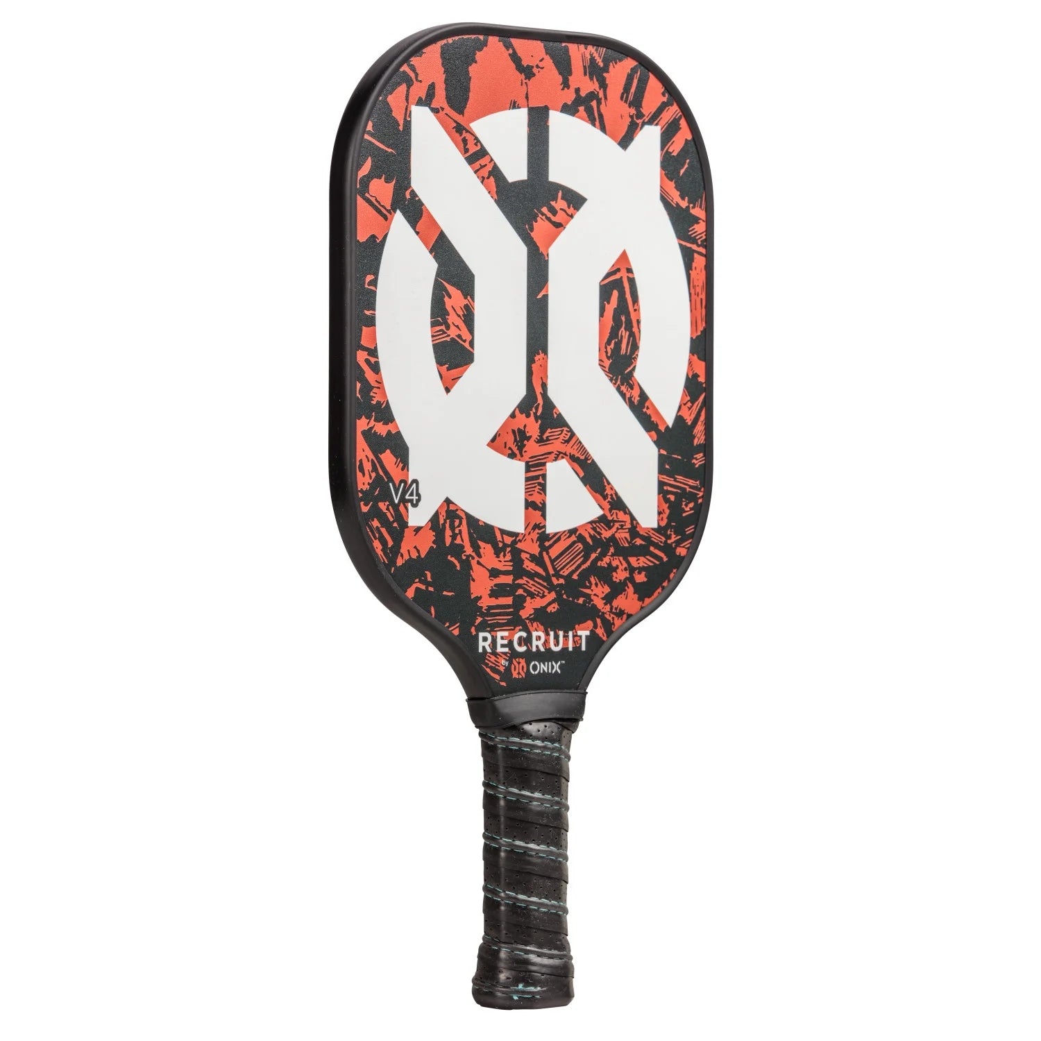 (3 Pack) Recruit by  Pickleball Polypropylene Core V4 Paddle for All Ages and Skill Levels, Orange/Black, 7.6 Oz, New