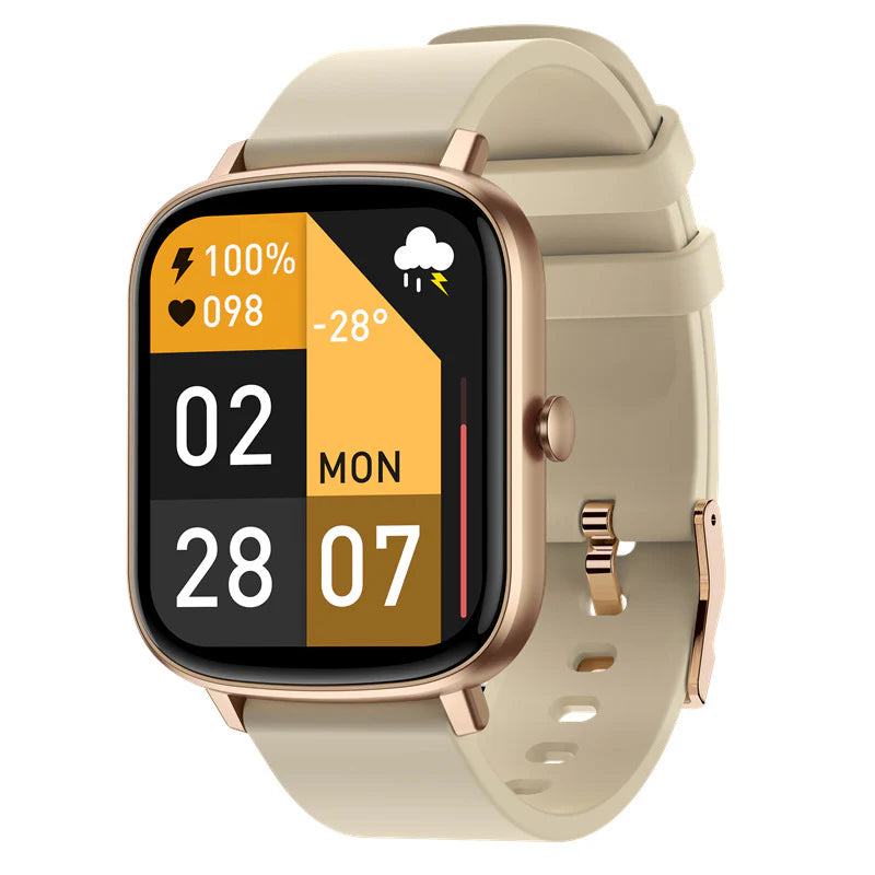 Fitness Tracker with Heartbeat Tracking and Various Workout Options